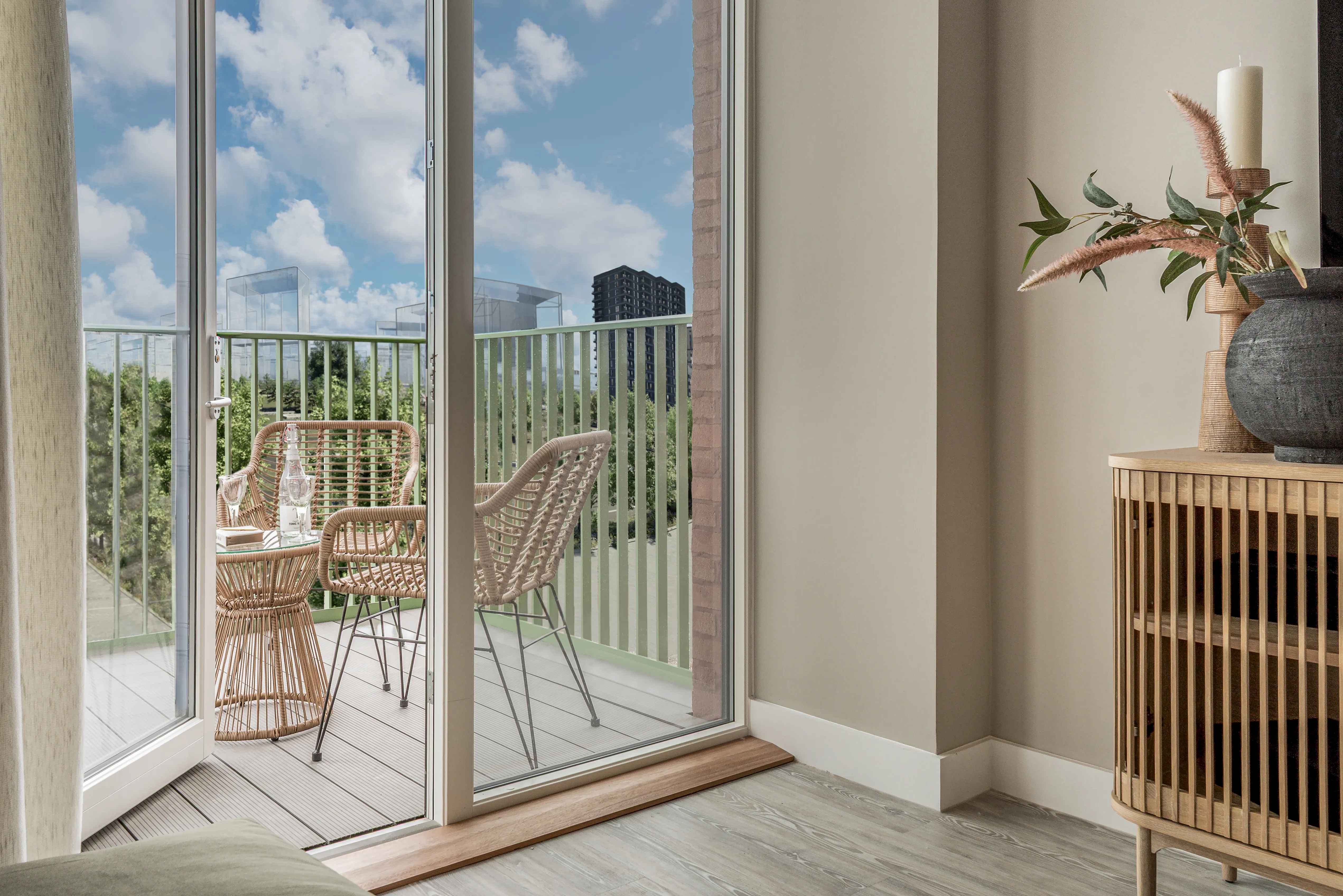 Dagenham Green - Apartment 865 balcony indicative view 